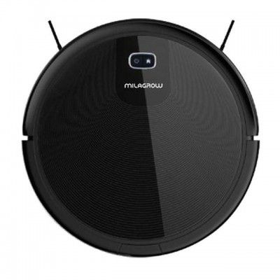 MILAGROW 24 Watts Robotic Vacuum Cleaner (Black)