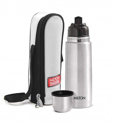 Stainless Steel Insulated 24 Hour Hot & Cold Bottle For Unisex 1000 ml