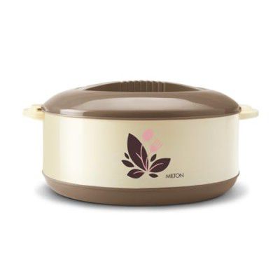 MILTON Orchid 850 Inner Steel Casserole, 790 ml, Light Brown | Curd Maker