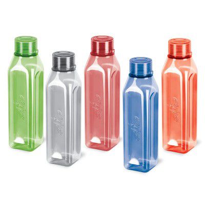 MILTON Prime 1000 Water Bottle, Set of 5, 1 Litre Each