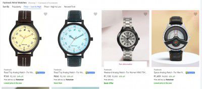 Fastrack Wrist Watches Upto 78% Off