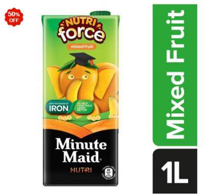 Minute Maid Nutriforce Mixed Fruit Juice 1L