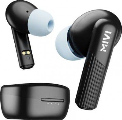 Mivi DuoPods D3 TWS Bluetooth Headset (Cobalt Black, True Wireless)