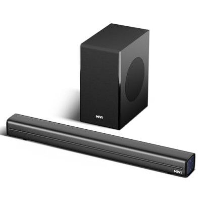 Mivi Fort Q200 Soundbar with 200W Surround Sound, 2.1 Channel soundbar