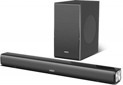 Mivi Fort S200 soundbar with wired subwoofer, 200 W Bluetooth Soundbar (2.1 Channel)