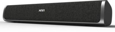 Mivi Fort S24 Soundbar with FM Mode and 2 full range drivers Made in India 24 W Bluetooth Soundbar