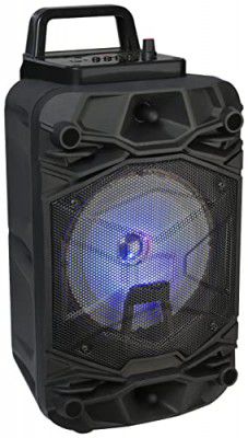 Mobatree DJ 402- DJ Dhamaka Wireless BT V5.1 Speaker with 6 Hours Playtime, Mic Support, Built-in Radio FM