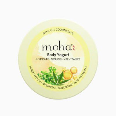 moha: Body Yogurt with Vitamin E, Hemp Seed oil – 250gm