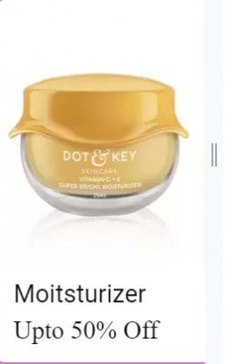 Moisturizer @ minimum 50% off  in Flipkart Big Billion Days    