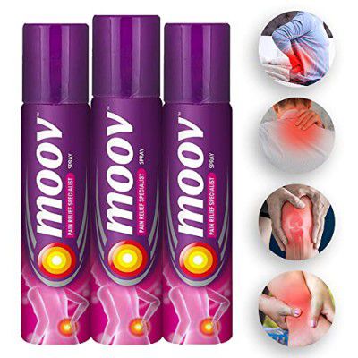 Moov Fast Pain Relief Spray - 50g (Pack of 3)