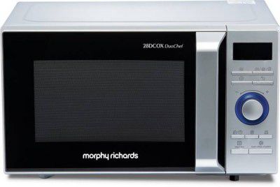 Morphy Richards 28 L Convection Microwave Oven (28DCOX DuoChef, Silver)