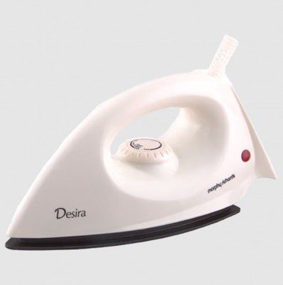 Morphy Richards Desire 1000 Watt Dry Iron (500046, Ivory)