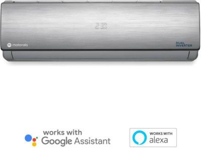 MOTOROLA 1.5 Ton 3 Star Split Dual Inverter Smart AC with Wi-fi Connect (MOTO153SIASMT)