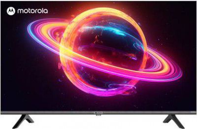 MOTOROLA EnvisionX 109 cm (43 inch) Ultra HD (4K) LED Smart Google TV with Box Speaker  (43UHDGDMBSXP)