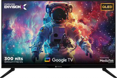 MOTOROLA EnvisionX 32" QLED HD Ready Smart Google TV  (32HDGQMWSTQ)