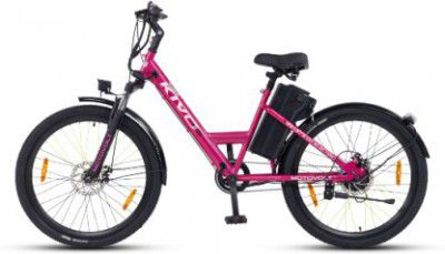 Motovolt KIVO EASY Pink 26 inches Single Speed Lithium-ion (Li-ion) Electric Cycle