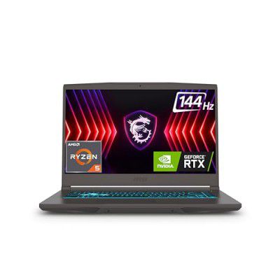 MSI A15 Ryzen 5 7535HS B7UCX-068IN Gaming Laptop (16GB RAM + 512 GB NVMe SSD + NVIDIA GeForce RTX 2050 + GDDR6 4GB)