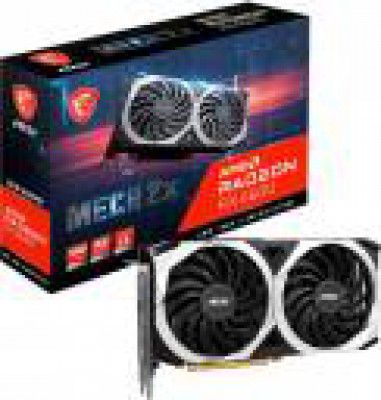 MSI AMD Radeon Radeon RX 6600 MECH 2X 8G 8 GB GDDR6 Graphics Card  (Black)