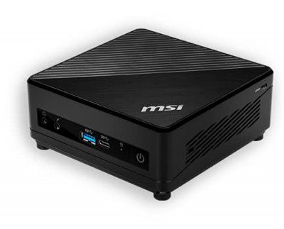 MSI Cubi 5 10M Windows 10 Intel Pentium Gold 6405U Cubi 5 10M-239IN Mini PC (4GB DDR4 SO-DIMM + 128GB SATA SSD)