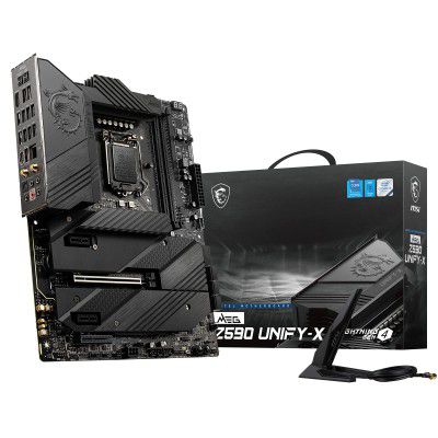 MSI MEG Z590 Unify-X LGA1200 Socket ATX Gaming Motherboard