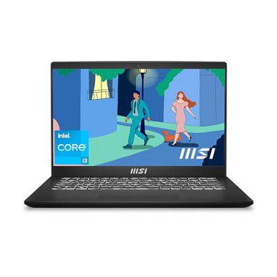 MSI Modern 14 Intel 12th Gen i3 1215U C12MO-1205IN Laptop (8GB RAM + 512GB NVMe SSD)