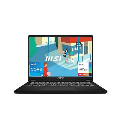 MSI Modern 14 H Intel Core i5 13420H D13MG-073IN Laptop (16GB RAM + 512GB NVMe SSD + Iris Xe)