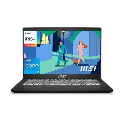 MSI Modern 14 Intel 12th Gen i5-1235U C12MO-1249IN Laptop (8GB RAM + 512GB NVMe SSD)