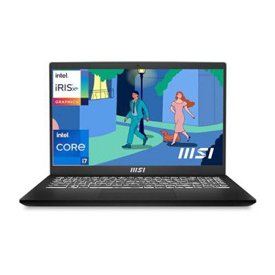 MSI Modern 15 Intel 12th Gen i7-1255U B12MO-815IN Laptop (16GB RAM + 1TB NVMe SSD)