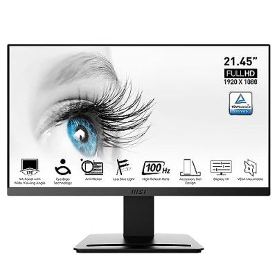 MSI PRO MP223 21.45" Full HD Office LCD Monitor