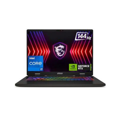 MSI Sword 16 HX Intel 14th Gen i7-14700HX 14VEKG-210IN Gaming Laptop (16GB RAM + 1TB NVMe SSD + NVIDIA GeForce RTX 4050 + GDDR6 6GB)