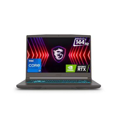 MSI Thin 15 Intel Core i7-12650H B12UCX-1694IN Gaming Laptop (16 GB RAM + 512GB NVMe SSD + NVIDIA GeForce RTX 2050)