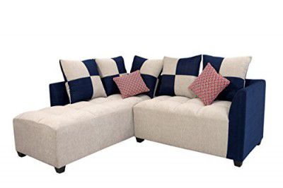 Muebles Casa Cornett CASA025 Five Seater Sofa (Grey and Blue)