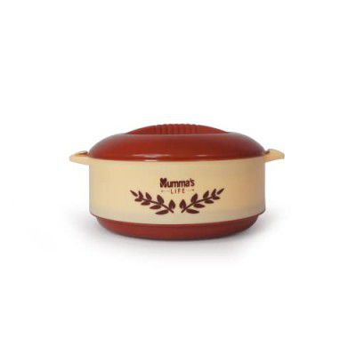 Mumma's LIFE Casserole, Storage Container, 1 Piece, Plastic (1500ML) (Brown)