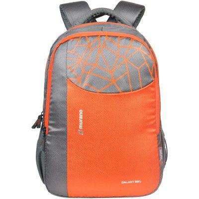 Murano Galaxy 29 LTR Casual Backpack with 2 Compartment and Polyester Water Resistance Backpack- Dark Grey