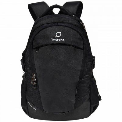 Murano Speedo 32 LTR Laptop Backpack for 15.6 inch Laptop and Polyester Water Resistance - Black