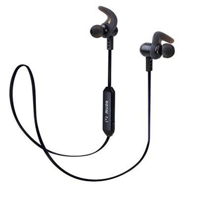 muze Capsule Bluetooth in-Ear Earphone with Mic (Black)