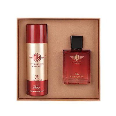 My Fragrance Fire Fragrance EDP Perfume And Deodorant Combo Premium Long Lasting Fragrance Eau de Parfum - 200 ml