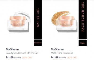 MyGlamm Beauty & Makeup Products at Min 80% off