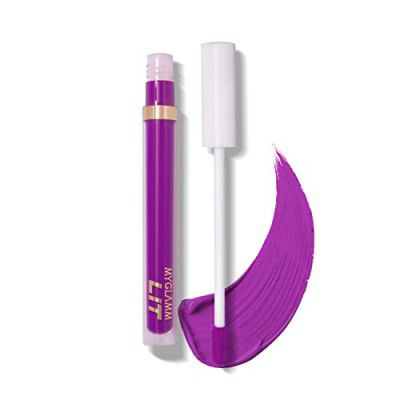 MyGlamm LIT Liquid Matte Lipstick-Dtf (Purple) 3 ml