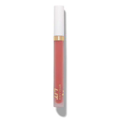 MyGlamm LIT Liquid Velvet Matte Lipstick-Rare (Red)-3 ml | Mousse-Like, Hydrating Formula | Matte Lipstick | Liquid Lipstick