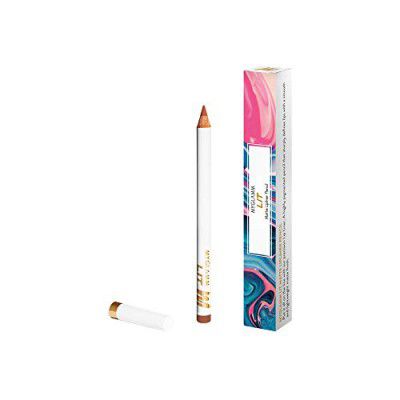 MyGlamm LIT Matte Lipliner Pencil-Spoilt (Brown)-1.14 gm | 5HR Feather-Proof | With Vegetable Wax | Highly-pigmented Lip Liner