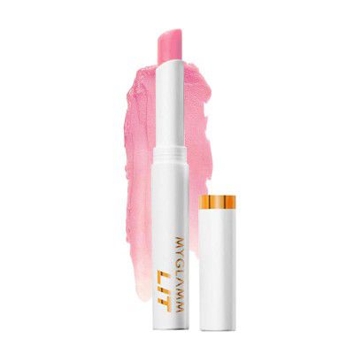 MyGlamm LIT PH Lip Balm-All Day (Pink)-2 gm | Creamy, Hydrating Formula With Luminous Effect | Best Tinted Lip Balm