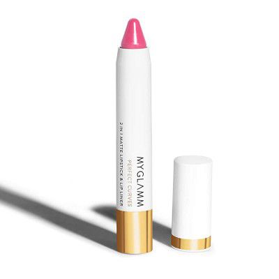 MyGlamm Perfect Curves Matte Lip Crayon- Carnation (8906095885121)