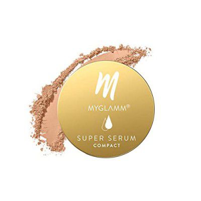 MyGlamm Super Serum Compact - 202W Latte, 9g