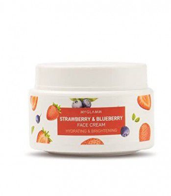 MyGlamm Superfoods Strawberry & Blueberry Face Moisturizer Cream-50gm