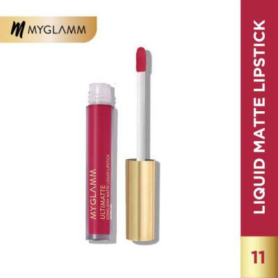 MyGlamm Ultimatte Long Stay Matte Liquid Lipstick  (Rose Belle, 2.5 g)