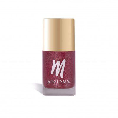 MyGlamm Wandurlust Sand Matt Nail Paint-Raspberry Trifle (Red)-11 ml | Long-lasting Sand Matte Nail Polish