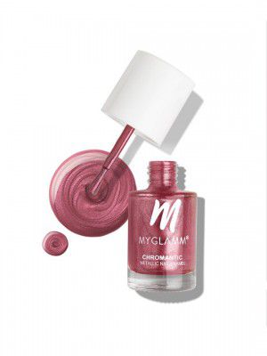 MyGlamm Chromantic Metallic Nail Enamel 10ml - Apple Poison