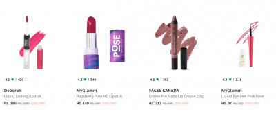 Myntra Beauty Products Upto 83% Off