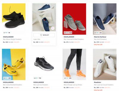 Myntra Loot : Roadster, Mast & Harbour, Highlander, HRX & More Brand Shoes Starts at 339